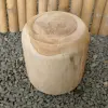 Product image 3 of the product “Pot made of teak wood with 20cm diameter, 21cm height, and 18cm depth ”